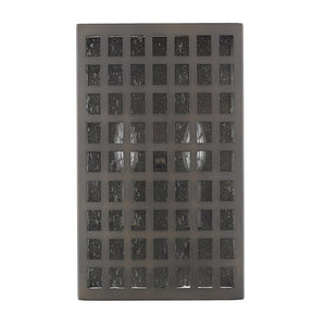 Black And Clear Two Light Seeded Dimmable Outdoor Hanging Lights With Black And Clear Shades