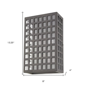 Black And Clear Two Light Seeded Dimmable Outdoor Hanging Lights With Black And Clear Shades