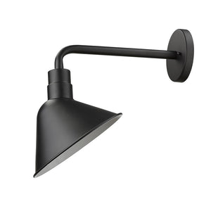Black Dimmable Outdoor Hanging Light With Black Shades