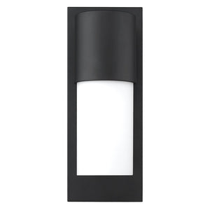Black Frosted Dimmable Outdoor Hanging Light With Black And White Shades