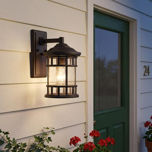 Antique Bronze Canister Wall Light