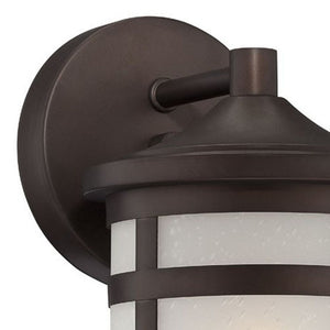 Bronze Hanging Lantern Shape Wall Light