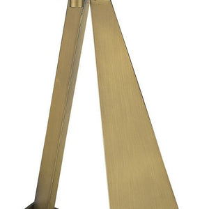 25" Brass Novelty Table Lamp With Shade