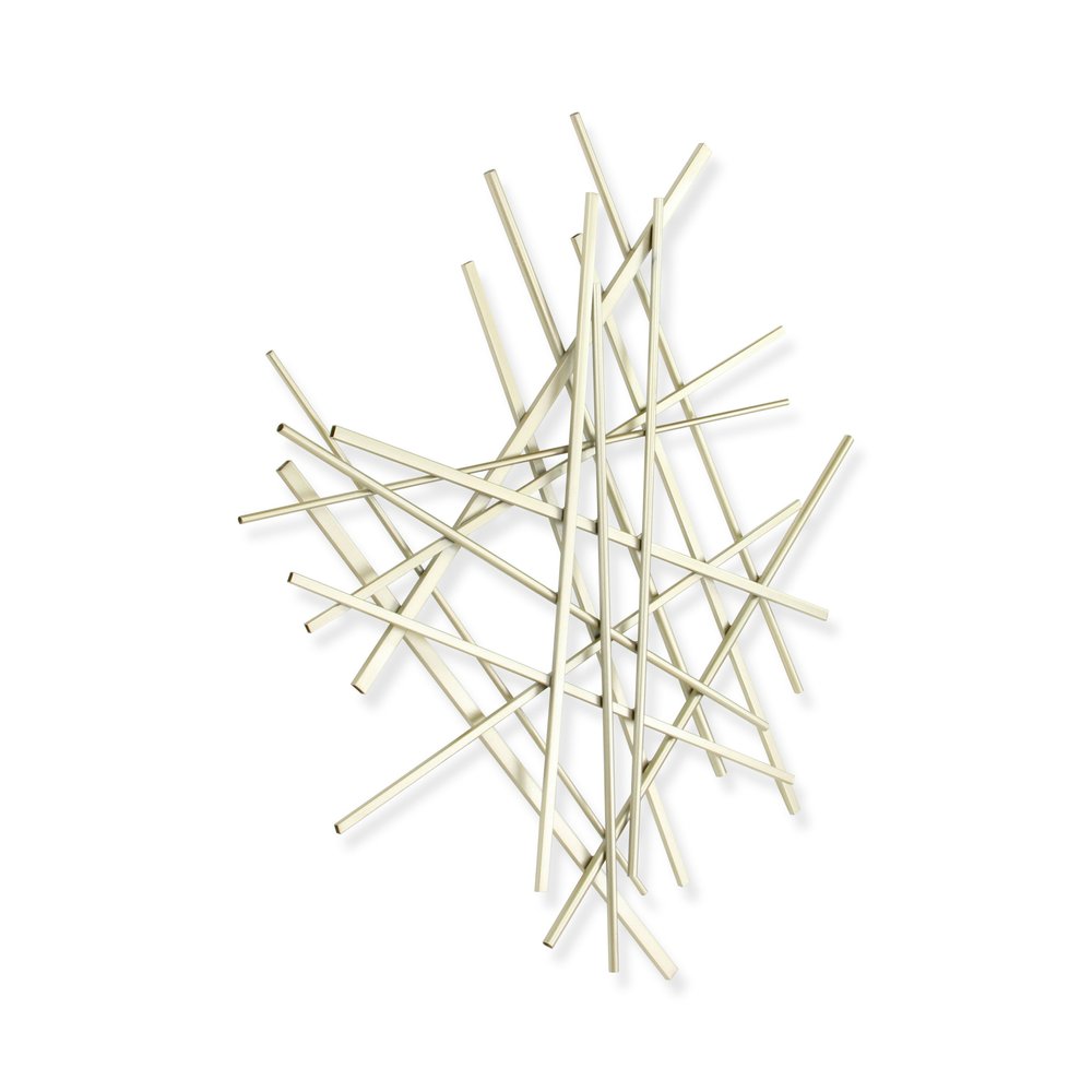 Silver Steel Wall Decor