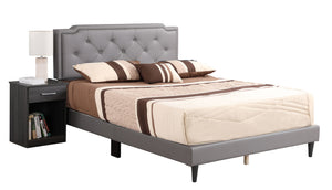Button Tufted Bed Charming For Cozy Spaces by Couch.com