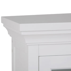 Avington - Two Door Wall Cabinet With Cubbies - Pure White by Couch.com