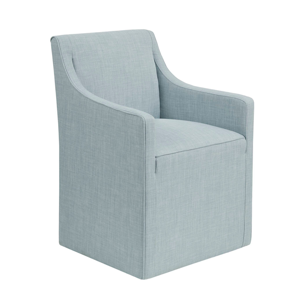 Traditional Upholstered Skirted Dining Arm Chair by Couch.com