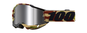 100% Accuri 2 Goggles - Mission - Silver Flash Mirror 50014-00021