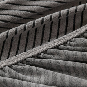 High Stretch Chevron Sofa Cover, Soft Washable Textured Jacquard Slipcover for Couch