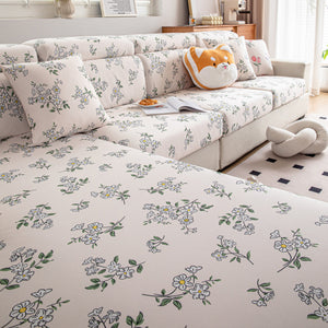 Cartoon Printing Elastic Seat Cushion Cover 1/2/3/4 Seater Sofa Cover Back Cushion Cover For Living Room