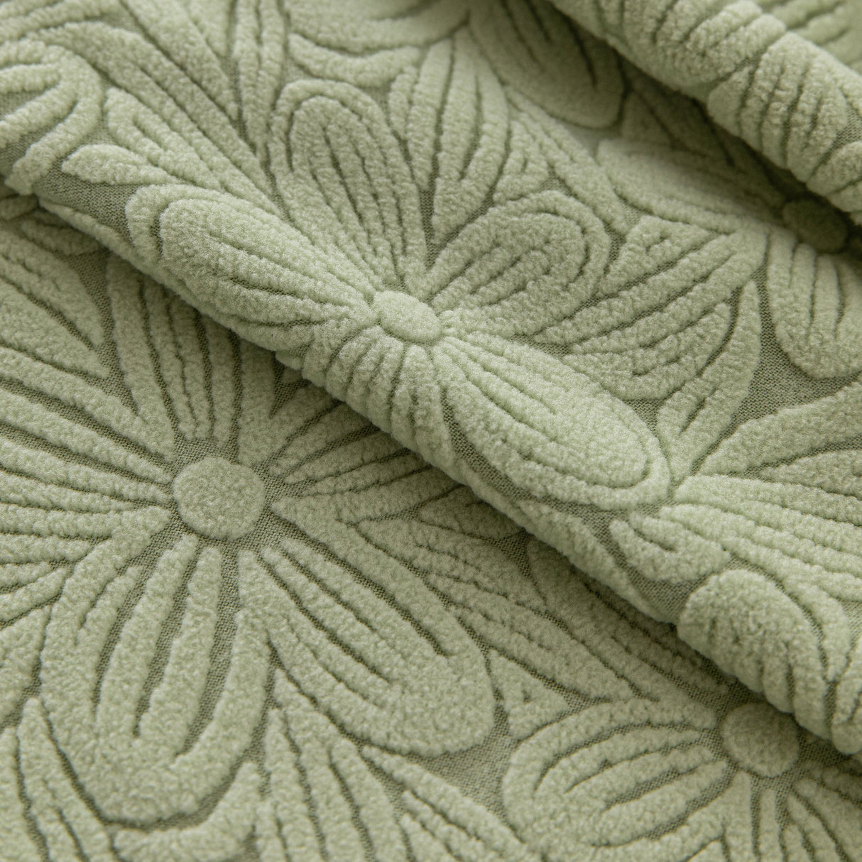 High Elastic Floral Couch Slipcover, Jacquard Stretch Non-Slip Furniture Protector