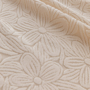 High Elastic Floral Couch Slipcover, Jacquard Stretch Non-Slip Furniture Protector