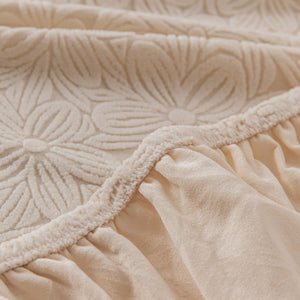 High Elastic Floral Couch Slipcover, Jacquard Stretch Non-Slip Furniture Protector