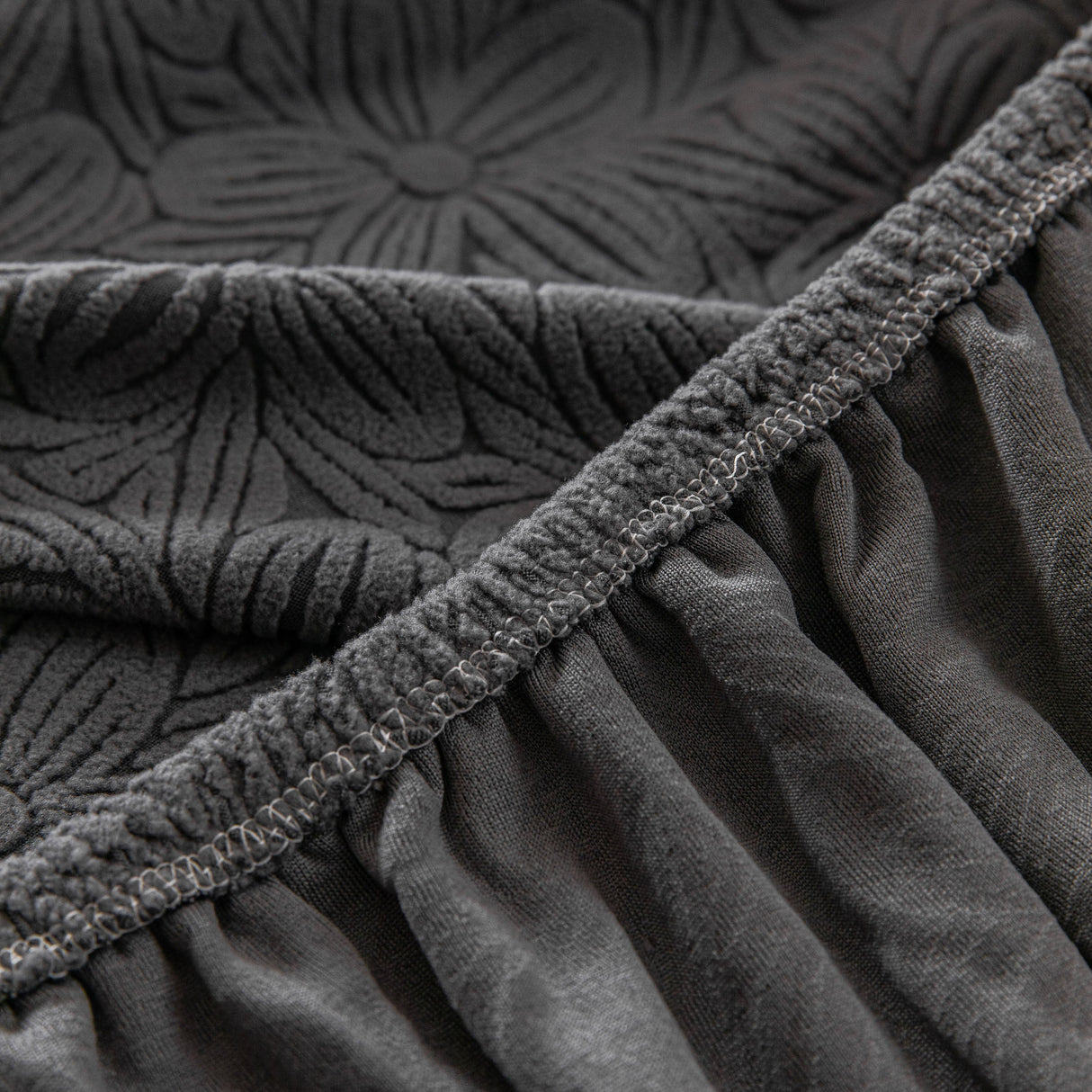 High Elastic Floral Couch Slipcover, Jacquard Stretch Non-Slip Furniture Protector