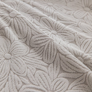 High Elastic Floral Couch Slipcover, Jacquard Stretch Non-Slip Furniture Protector