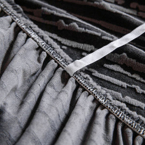 High Stretch Couch Slipcover with Abstract Stripe, Washable Non-Slip Cover for Dogs