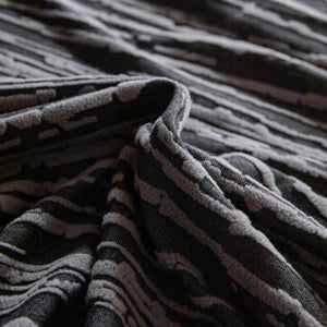 High Stretch Couch Slipcover with Abstract Stripe, Washable Non-Slip Cover for Dogs