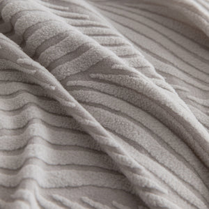 Modern Wavy Jacquard Sofa Slipcover, High Stretch Sofa Cover with 3D Organic Texture