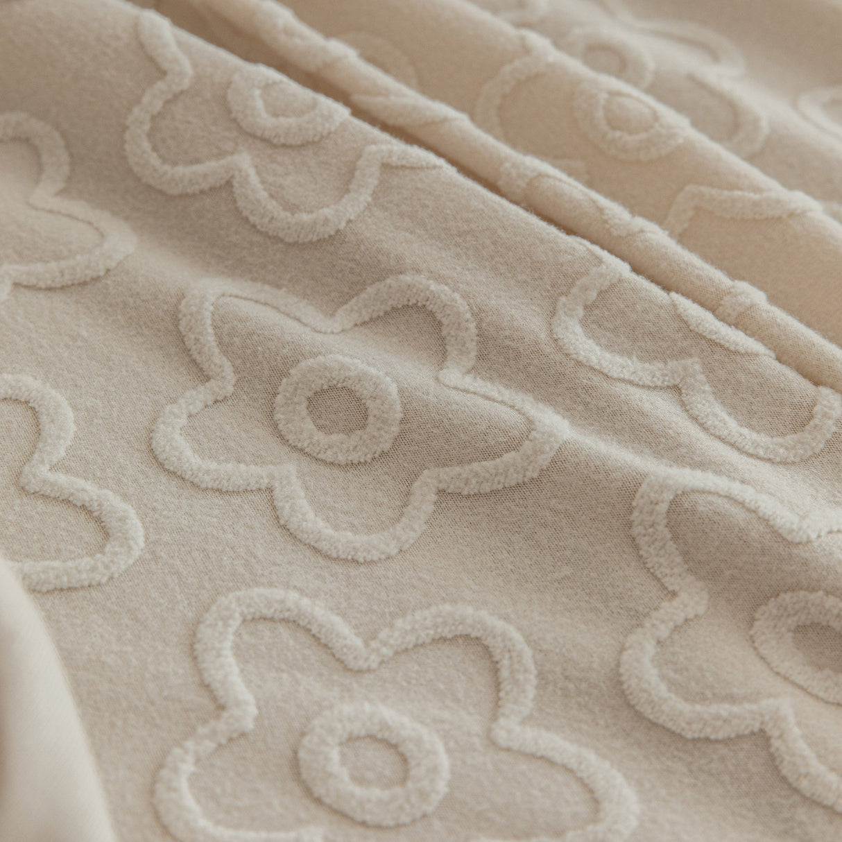 High Stretch Jacquard Sofa Slipcover, Soft Spandex Textured Floral Couch Cover