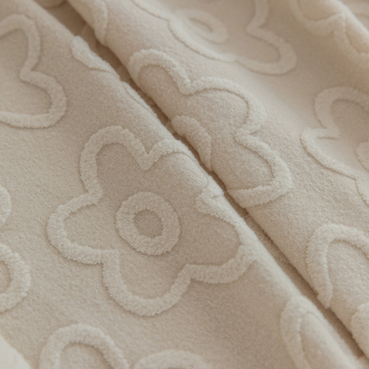 High Stretch Jacquard Sofa Slipcover, Soft Spandex Textured Floral Couch Cover