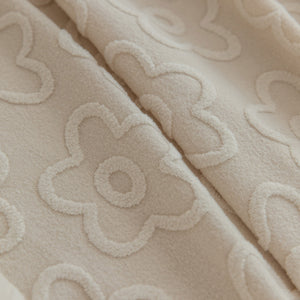 High Stretch Jacquard Sofa Slipcover, Soft Spandex Textured Floral Couch Cover