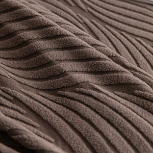 Modern Wavy Jacquard Sofa Slipcover, High Stretch Sofa Cover with 3D Organic Texture