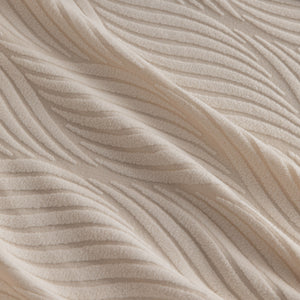 Modern Wavy Jacquard Sofa Slipcover, High Stretch Sofa Cover with 3D Organic Texture