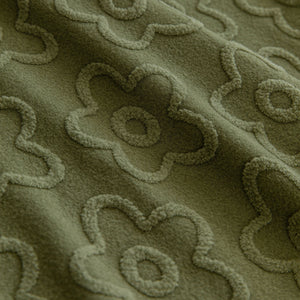 High Stretch Jacquard Sofa Slipcover, Soft Spandex Textured Floral Couch Cover