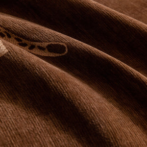 Leopard Sofa Cover Blanket Stylish Furniture Protector Throw for Couches & Loveseats