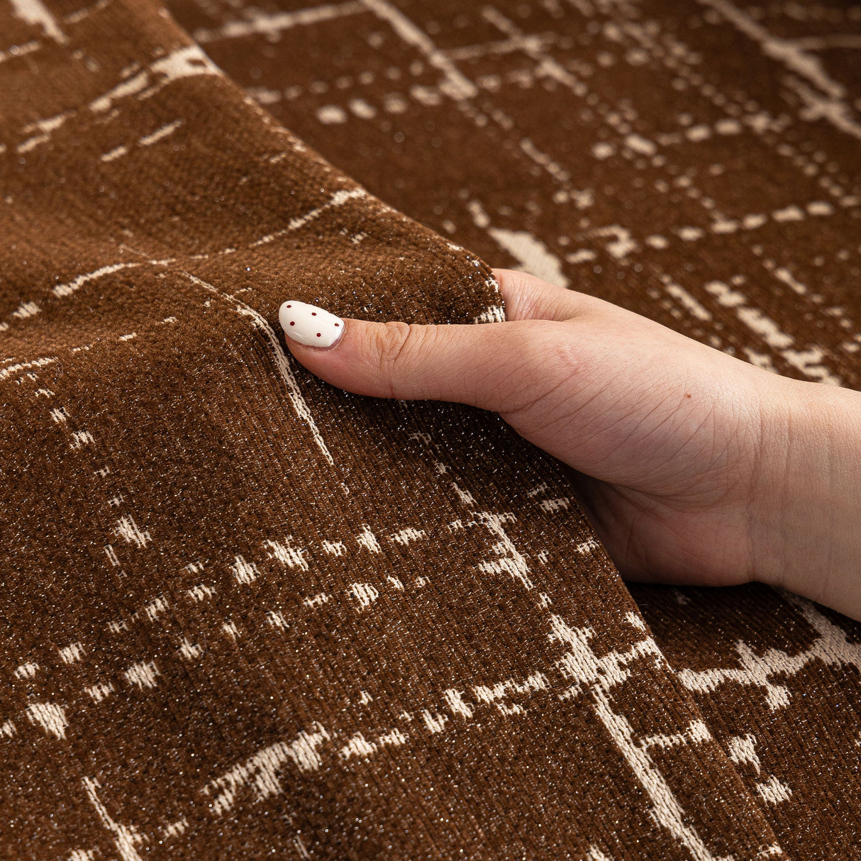 Modern Couch Protector Blanket Woven Chenille Sofa Cover Throw with Artistic Grid