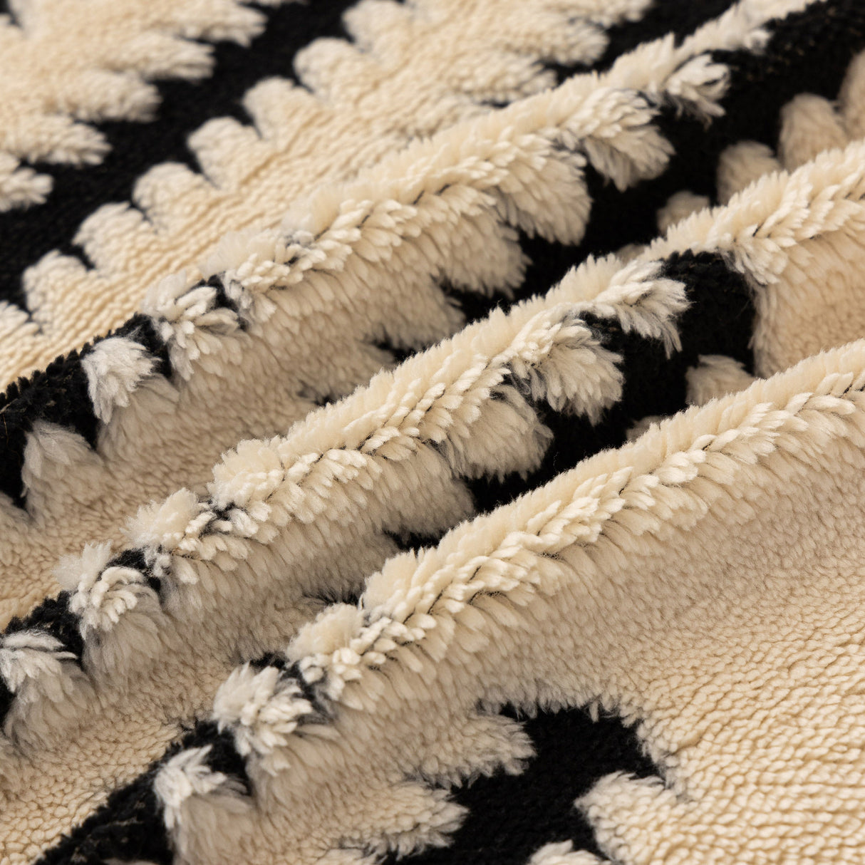 Jacquard Fleece Throw Blanket for Couch Plush Fuzzy Cozy Soft Blankets and Throws for Sofa