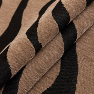 Zebra Striped Chenille Throw Sofa Cover Full-Cover Decorative Furniture Slipcover