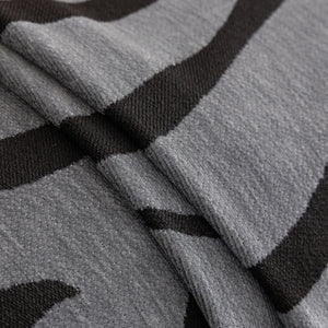 Zebra Striped Chenille Throw Sofa Cover Full-Cover Decorative Furniture Slipcover