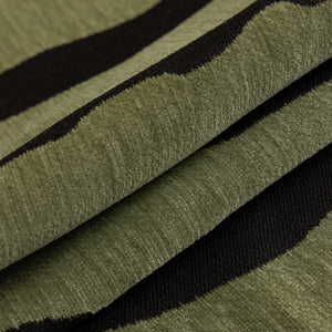 Zebra Striped Chenille Throw Sofa Cover Full-Cover Decorative Furniture Slipcover