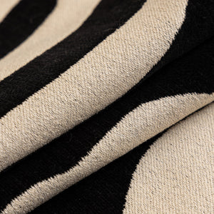 Zebra Striped Chenille Throw Sofa Cover Full-Cover Decorative Furniture Slipcover