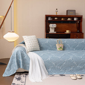 Cooling Quilted Non-Slip Furniture Protector for Pets & Kids, Washable Sofa Slipcover