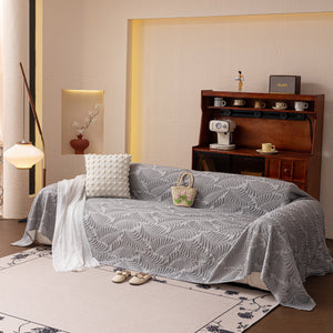 Cooling Quilted Non-Slip Furniture Protector for Pets & Kids, Washable Sofa Slipcover