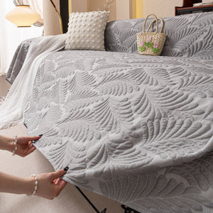 Cooling Quilted Non-Slip Furniture Protector for Pets & Kids, Washable Sofa Slipcover