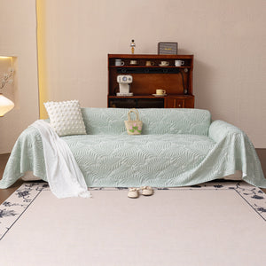 Cooling Quilted Non-Slip Furniture Protector for Pets & Kids, Washable Sofa Slipcover