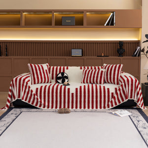 Jacquard Fleece Throw Blanket for Couch Plush Fuzzy Cozy Soft Blankets and Throws for Sofa