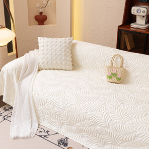 Cooling Quilted Non-Slip Furniture Protector for Pets & Kids, Washable Sofa Slipcover