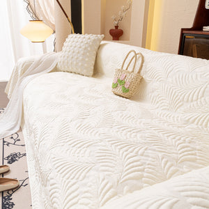 Cooling Quilted Non-Slip Furniture Protector for Pets & Kids, Washable Sofa Slipcover