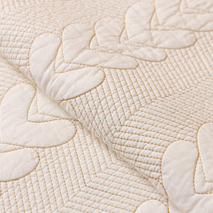 3D Quilted Thick Cotton Sofa Cover Non-Slip Couch Throw for Fabric & Leather Sofas