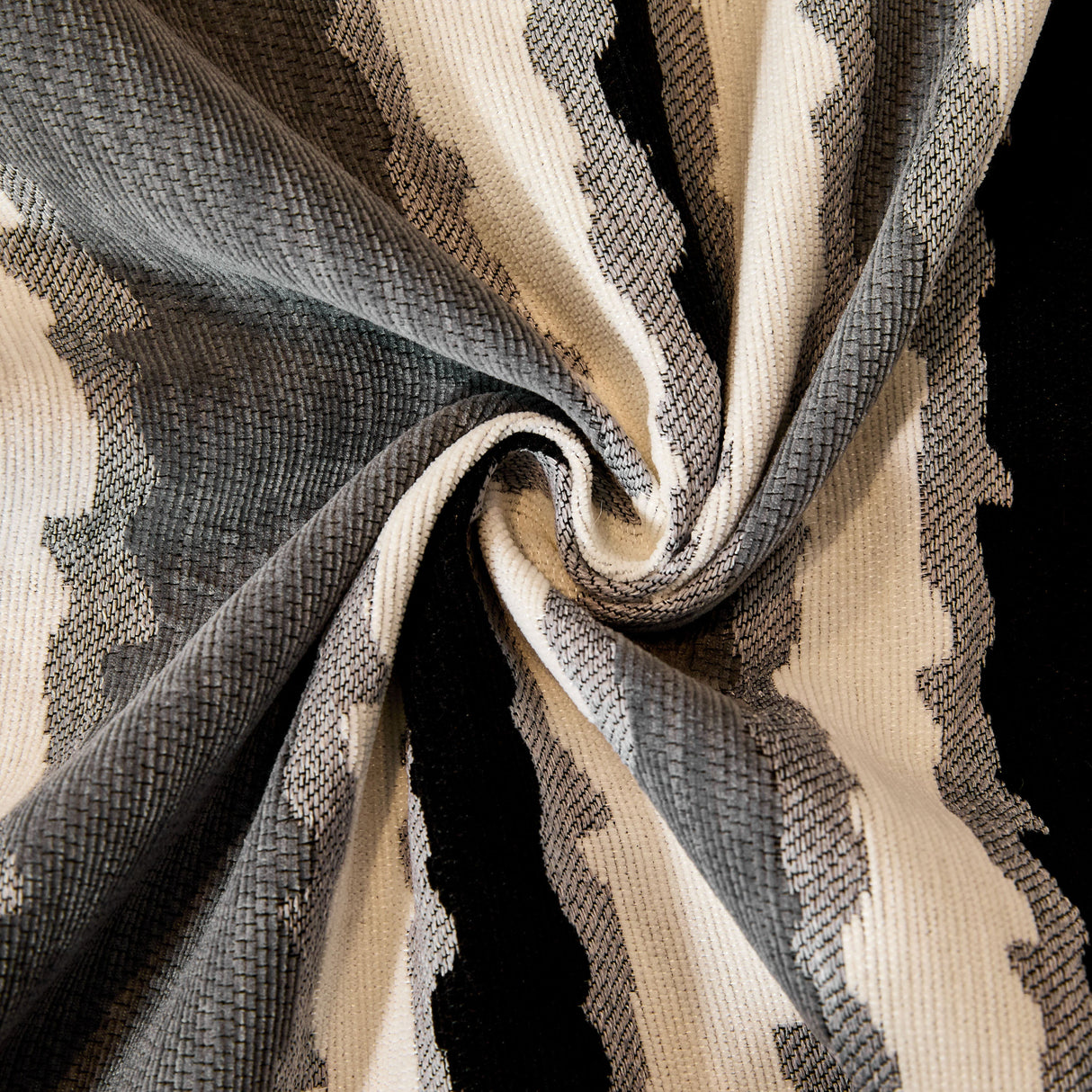 Striped Chenille Sofa Throw Covers, Boho Style Cozy Couch Protector Blanket