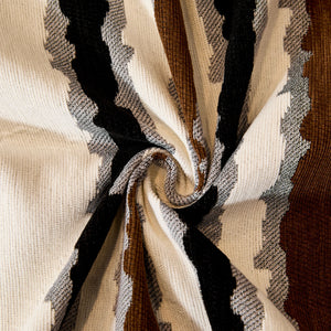 Striped Chenille Sofa Throw Covers, Boho Style Cozy Couch Protector Blanket