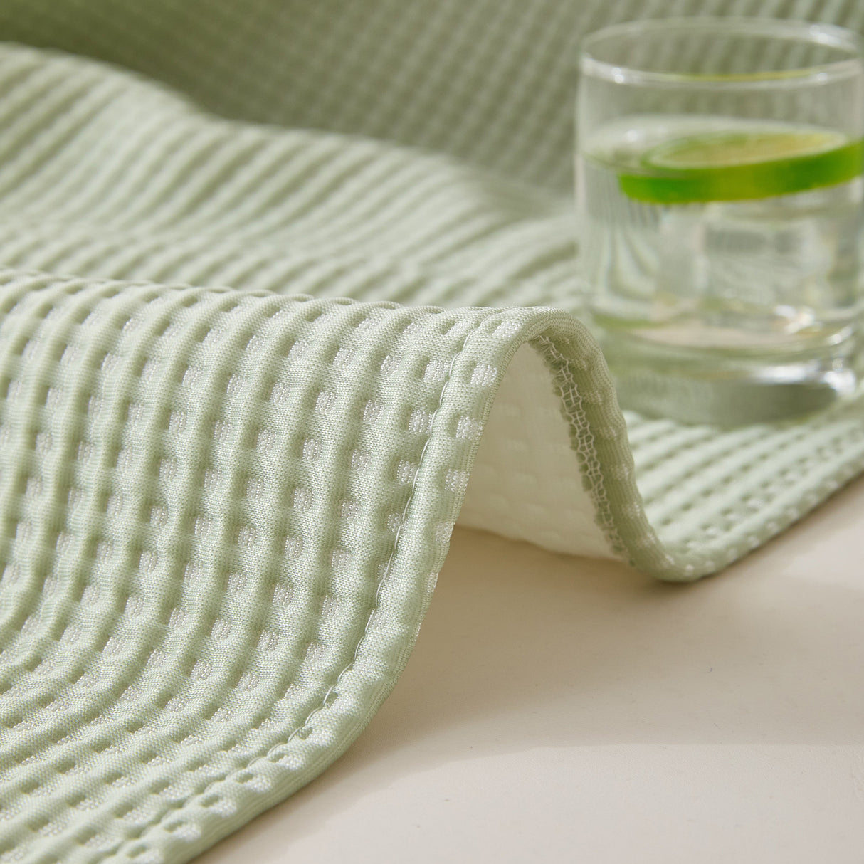 Cooling Comfy Throw Sofa Cover, Textured & Breathable, Multi-Use Decorative Couch Covers for Summer