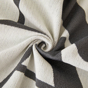 Chenille Jacquard Alphabet Sofa Blanket Cover, L Shape Sofa Cover, Reversible Couch Covers for Dogs