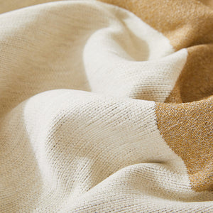 Chenille Minimalist Wavy Sofa Throw Cover, Cozy Blankets for Couch, Machine Washable Couch Protector