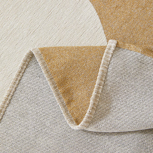 Chenille Minimalist Wavy Sofa Throw Cover, Cozy Blankets for Couch, Machine Washable Couch Protector