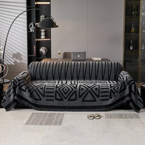 Boho Chenille Sofa Throw Covers Sectional Sofa Couch Cover Sofa Protector Covers